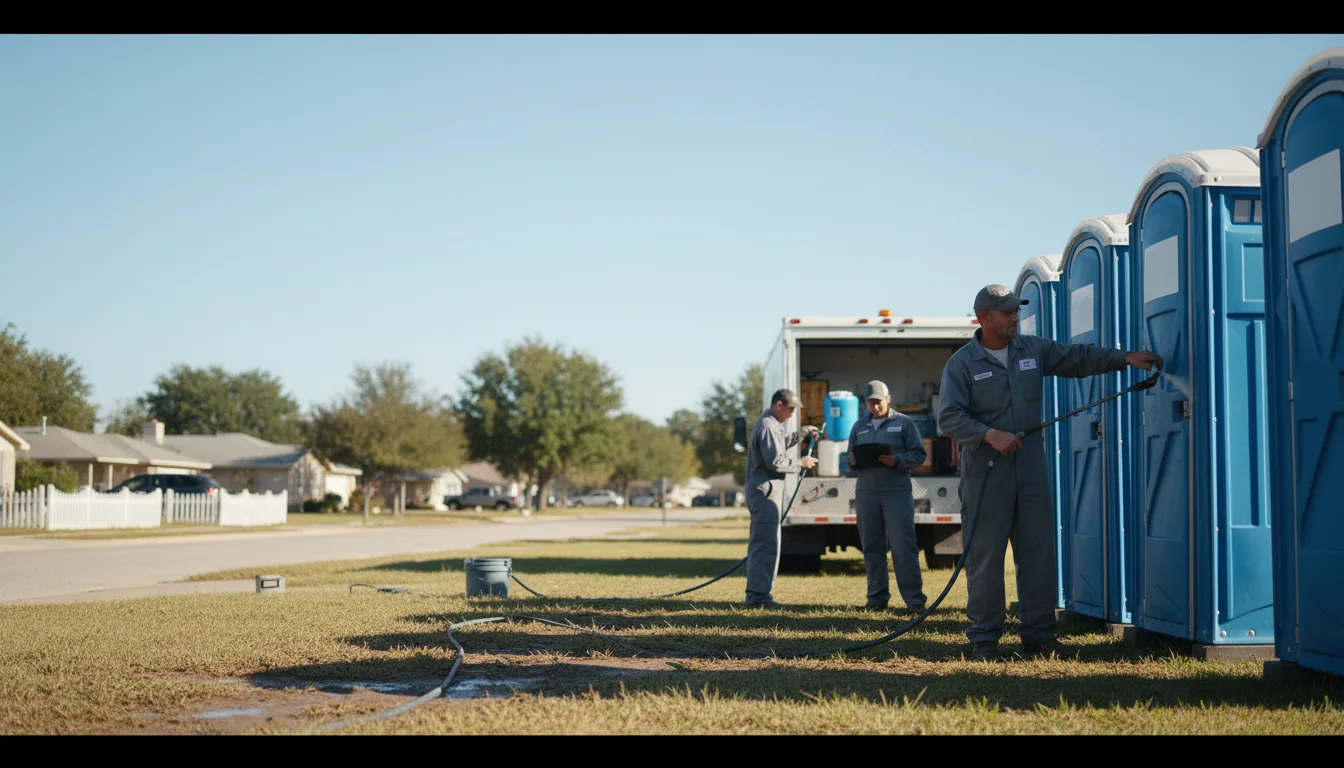 Long-Term Portable Toilet Rental in Arab, AL near me
